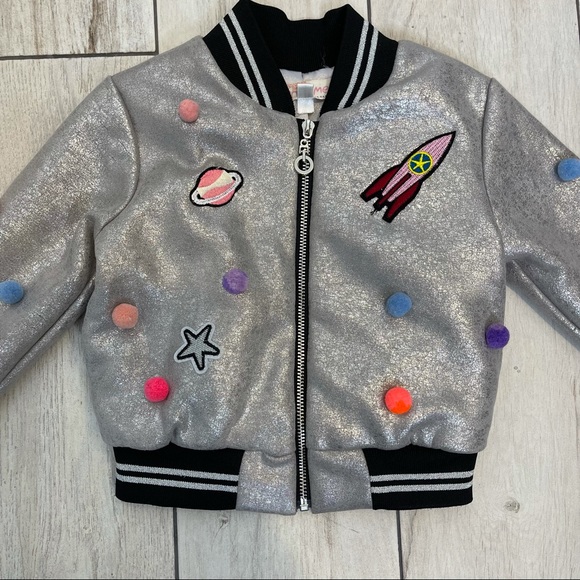 TRULY ME Bomber Jacket Size 2T - Picture 2 of 9